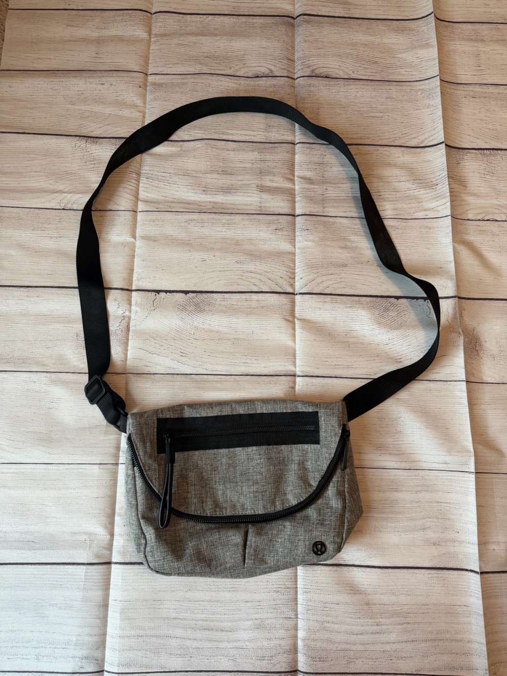 Lululemon Cross Body Gray Bag